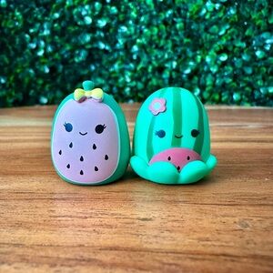 Squish-a-longs by Squishmallows Watermelon Bundle
